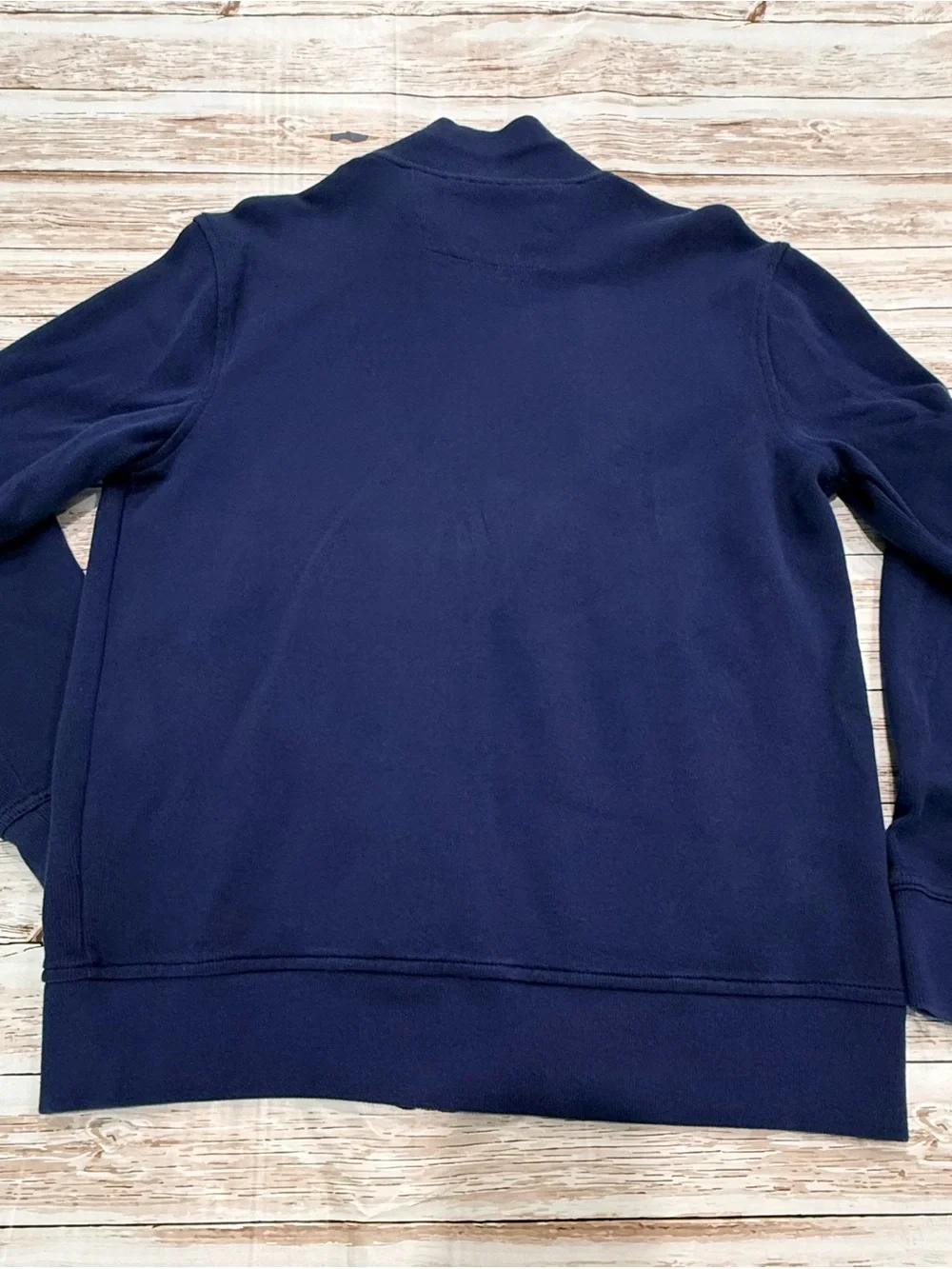 Banana republic large Men's Zip-Up Sweater Jacket - Navy